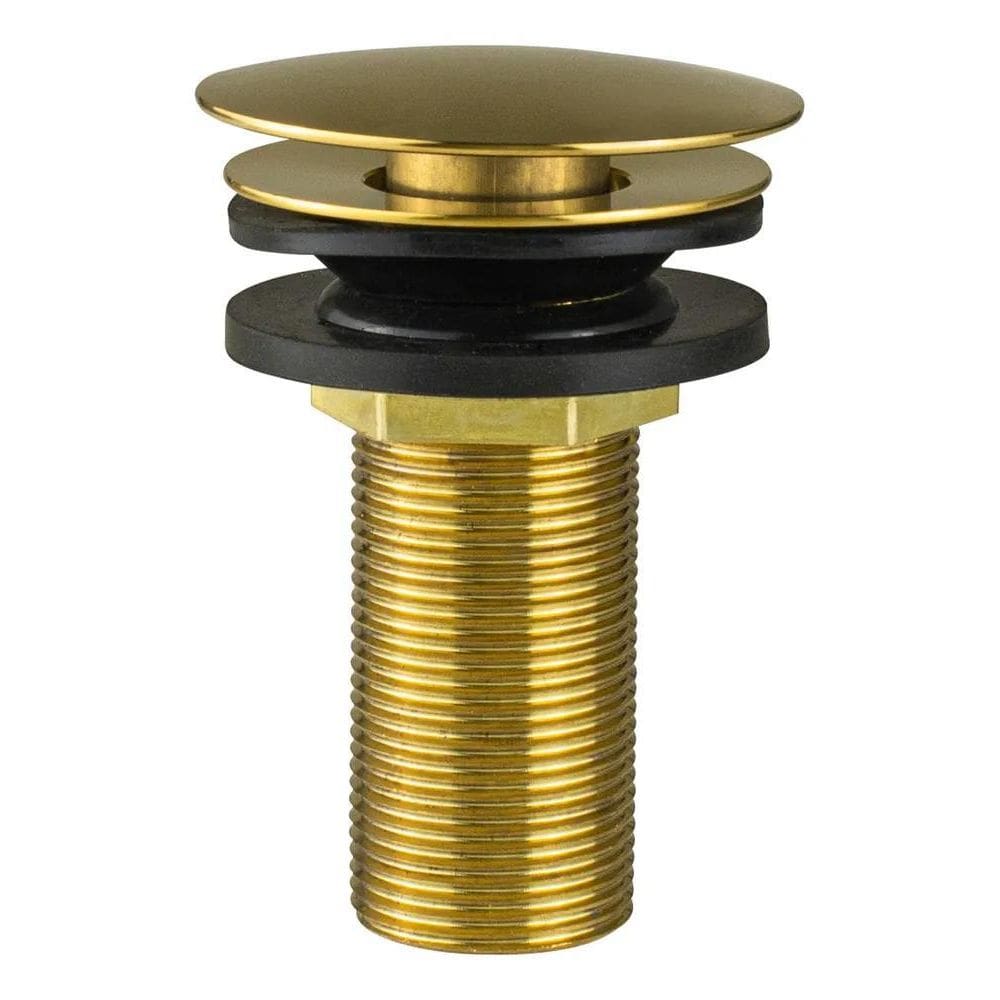 Válvula Ralo Click Dourado Gold Brilhante Para Pia Lavatório