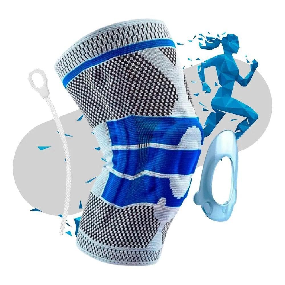 Joelheira De Compressão, Anel Silicone E Fio Aço Flexível Co