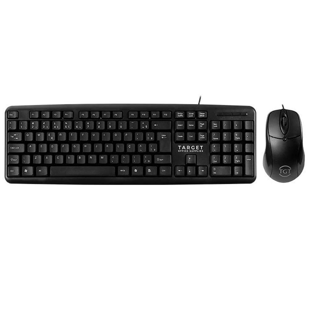 Kit Teclado E Mouse Office Tgt Gr100 V3 Abnt2 Tgt-Gr100-Bk03