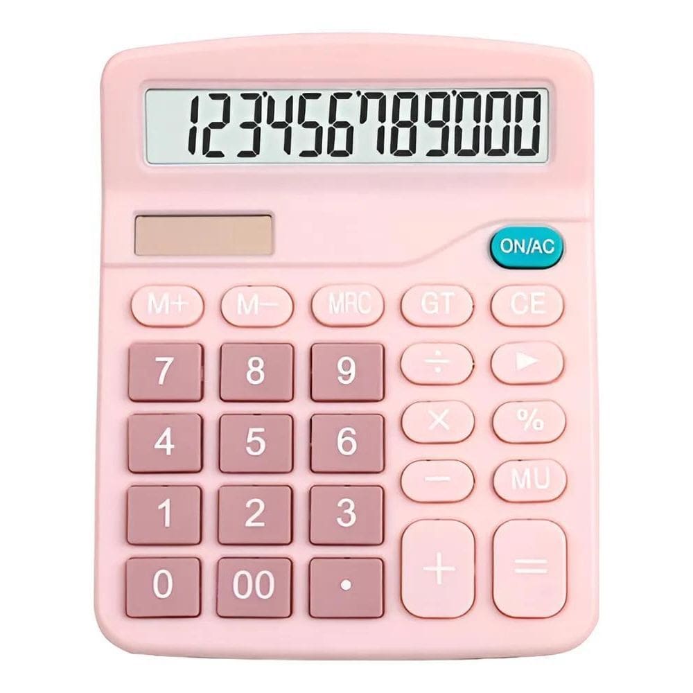 Calculadora Dexin Bts Dx-837B Solar De Mesa Escritório Calcu
