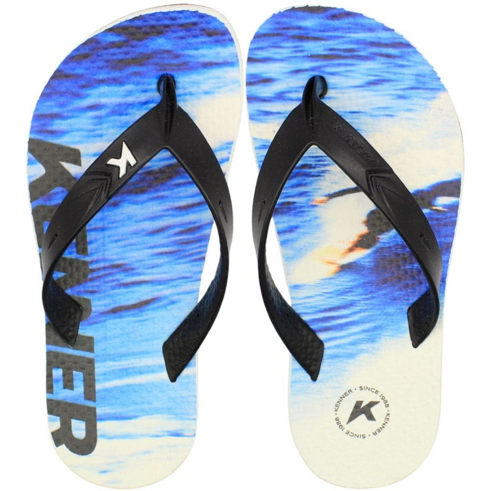 Sandália de Dedo Kenner Summer Surf Juvenil Menino
