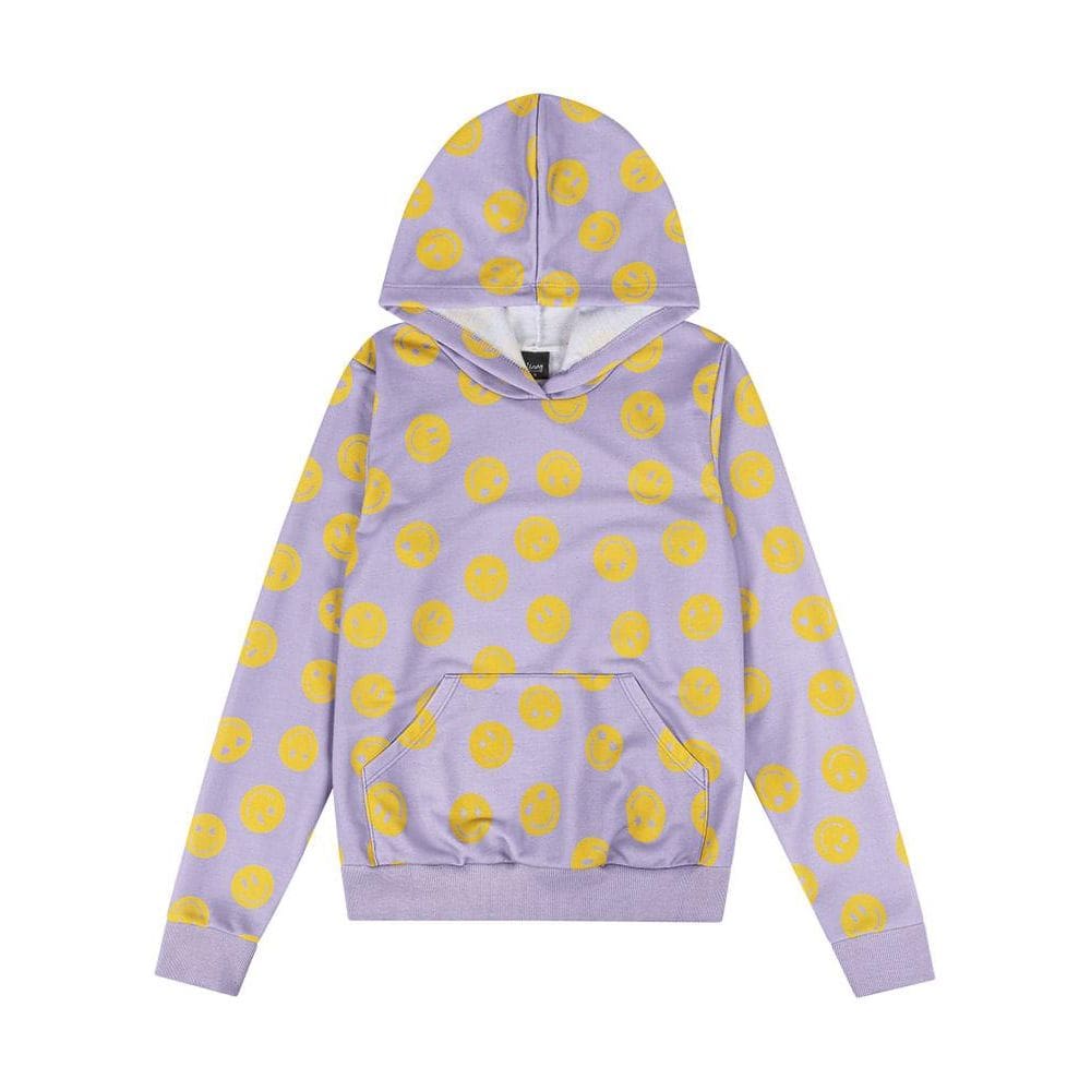 Blusão teen menina em moletinho de smile Young Class