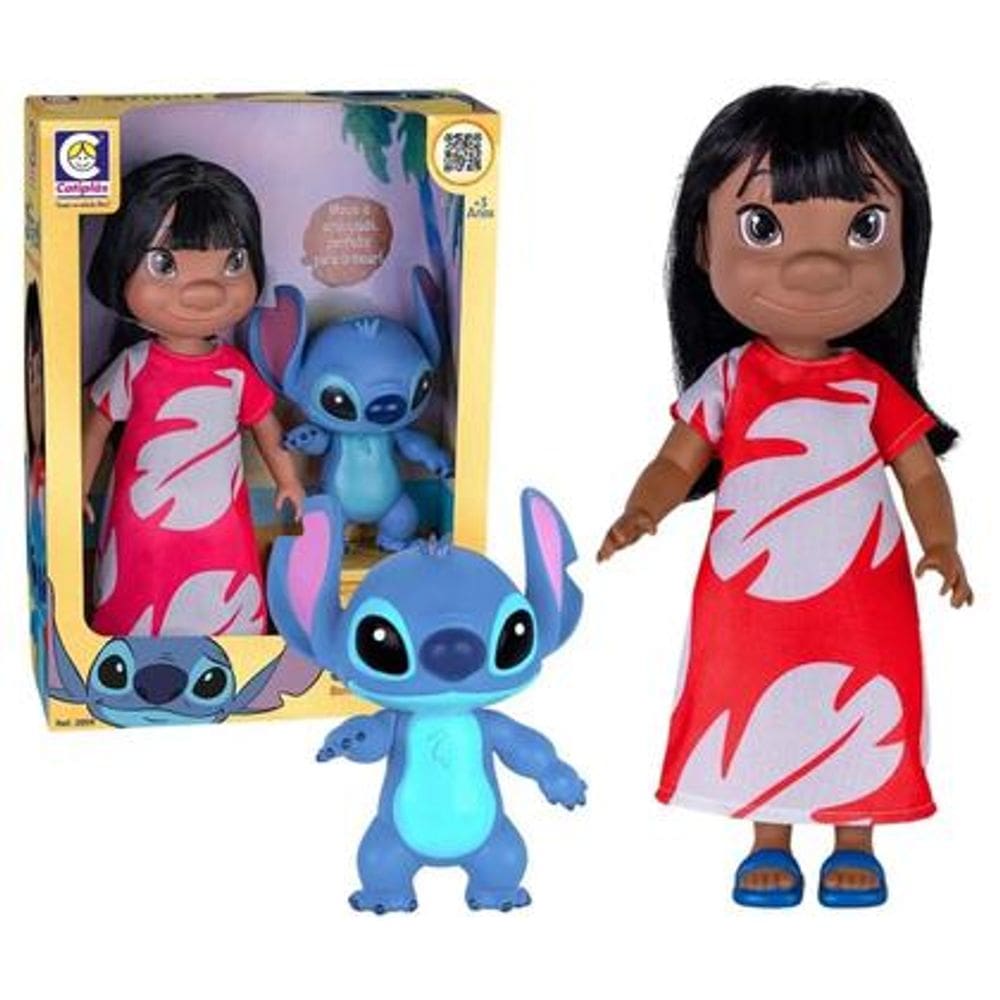 Boneca Lilo e Stitch Disney - Cotiplas