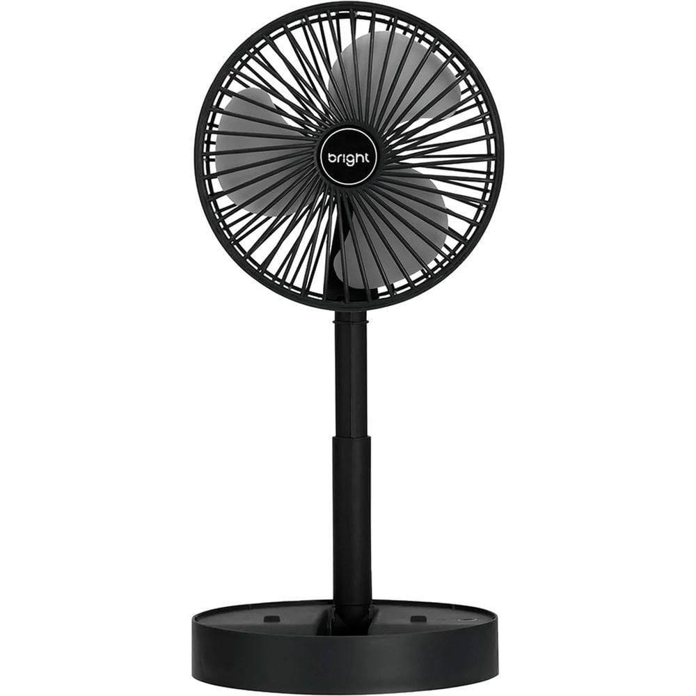 Ventilador Portátil Recarregável Bright Vn003 Preto