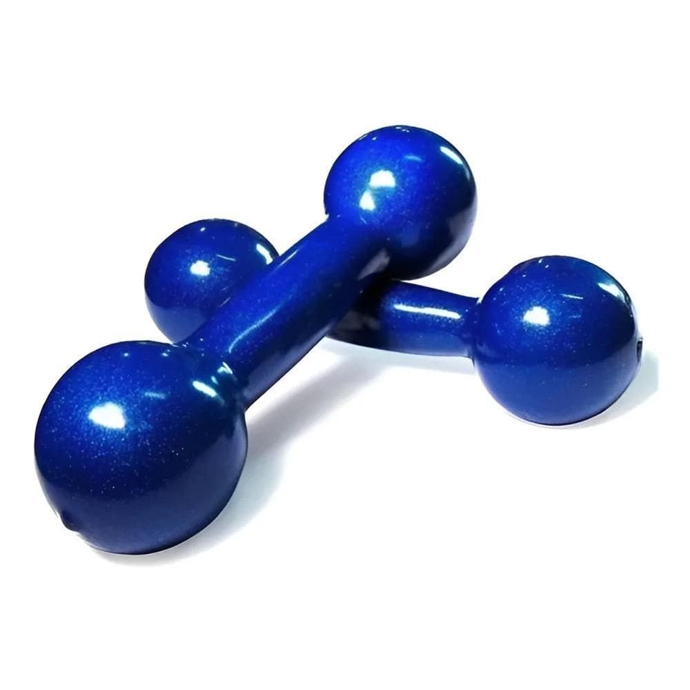 2X Par Halter Emborrachado 0,50 Kg Peso Halter Academia Tr