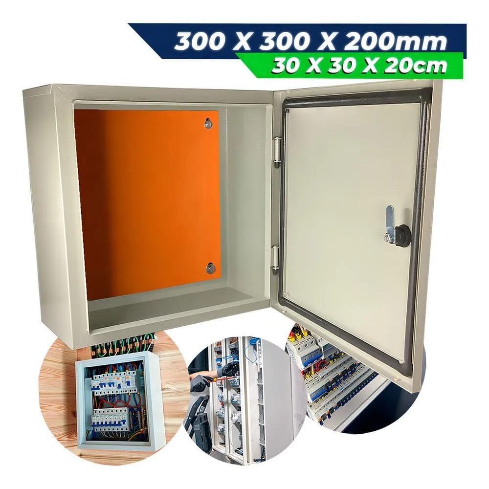 Caixa De Montagem Painel Eletrico 30X30X20 Quadro De Comando