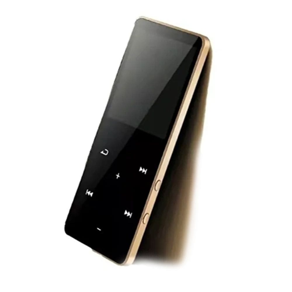 Player MP4 Bluetooth 8GB com tela sensível ao toque com rádio FM e fone de ouvido
