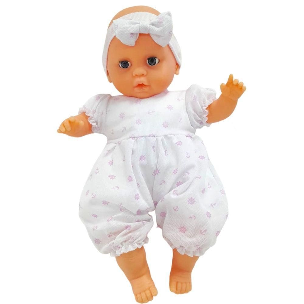 Boneca Júlia Frases e Naninha Abre e Fecha os Olhos Bee Toys