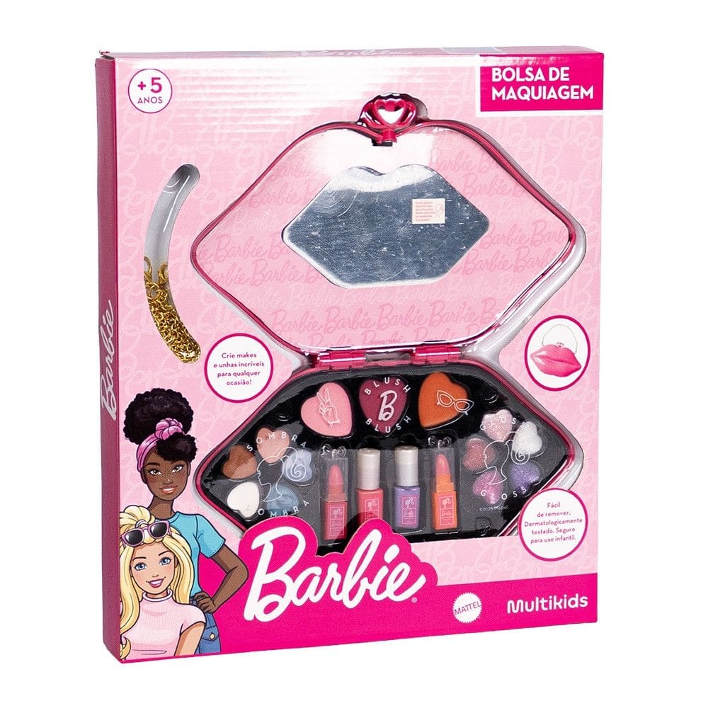 Bolsa De Maquiagem Barbie Multikids - BR2421