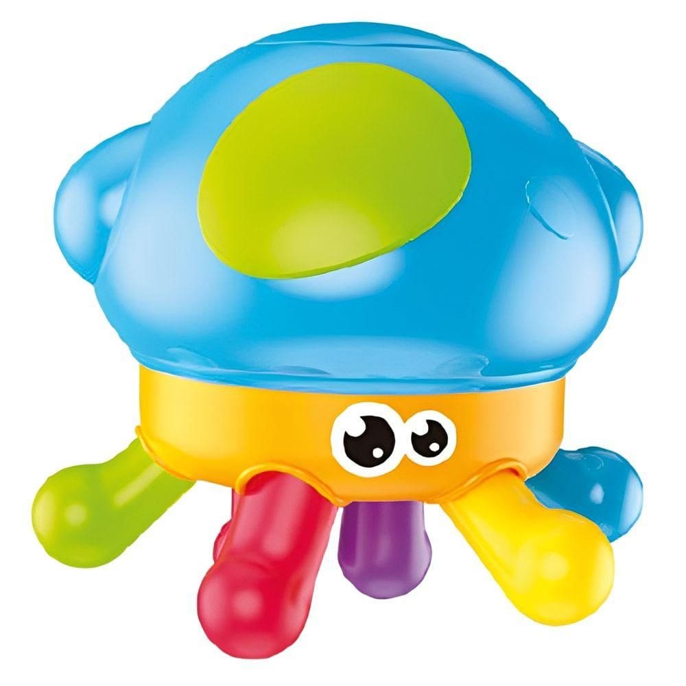 Chocalho Infantil My Baby Toy Octopus Colorido 11009 - Pimpi
