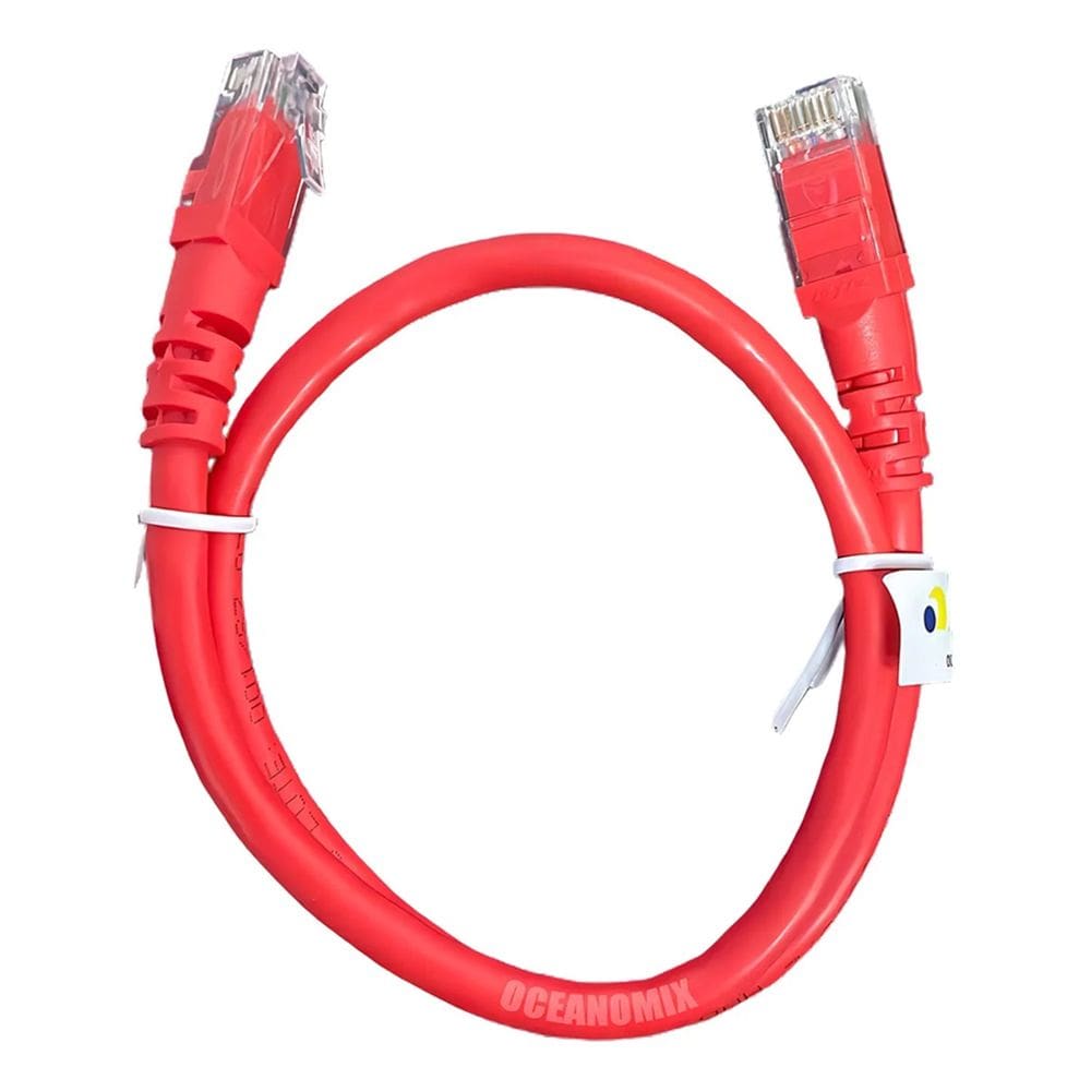 Cabo Patch Cord Rj45 Cat5-E 1,5M Vm - Kit 5 Pçs - Anatel