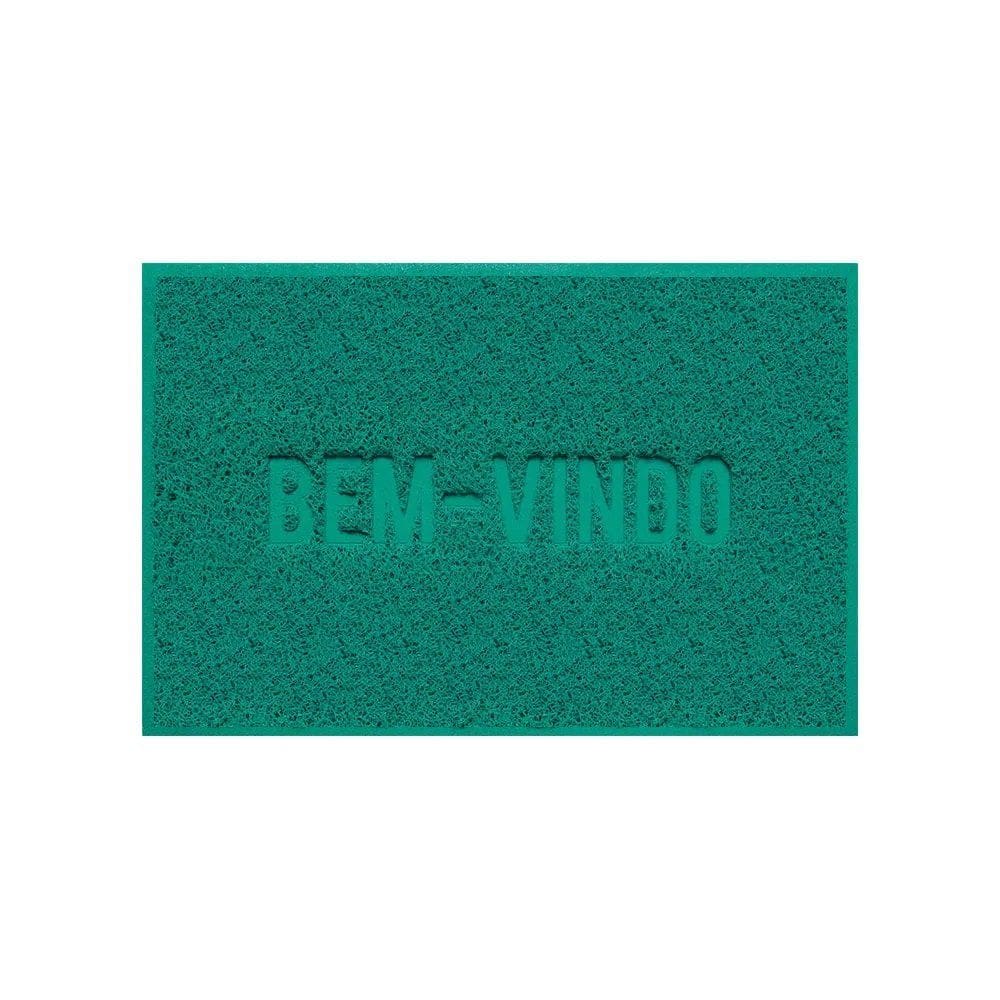 Capacho De Porta Pvc Antiderrapante 60x40cm - BV Verde