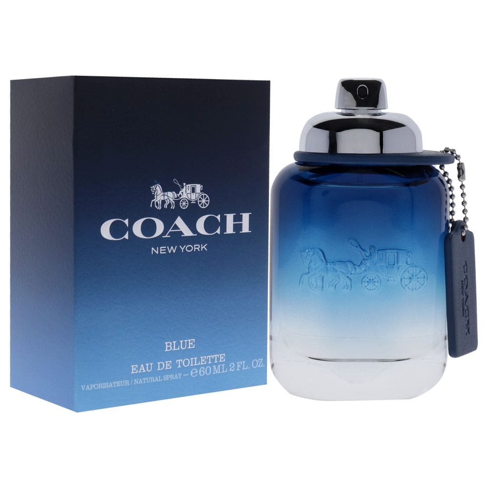 Spray EDT azul Perfume Coach para homens 60ml