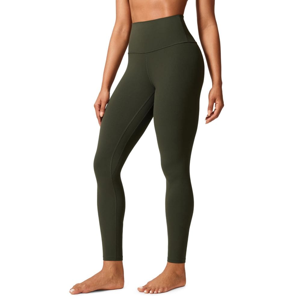Leggings de treino CRZ YOGA Butterlift de cintura alta verde oliva