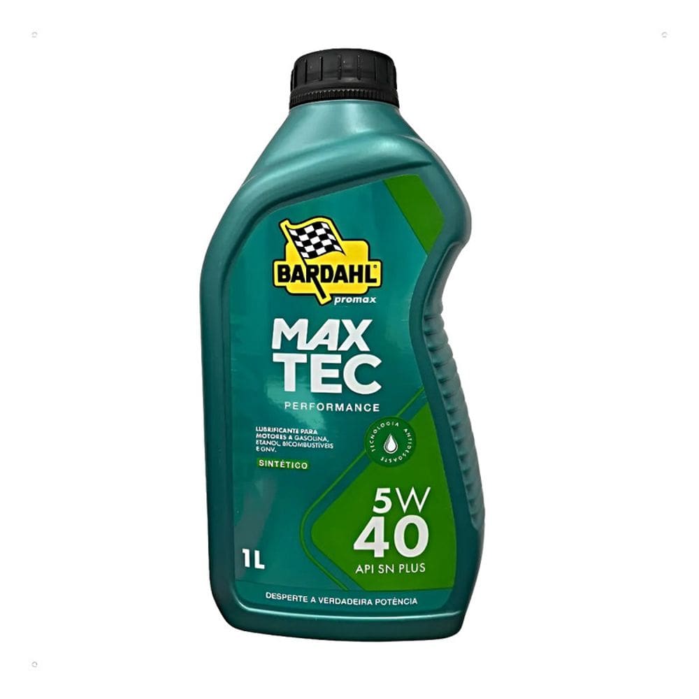 Oleo Motor Bardahl Maxtec 5W40 Sn Sintetico 1 Litro