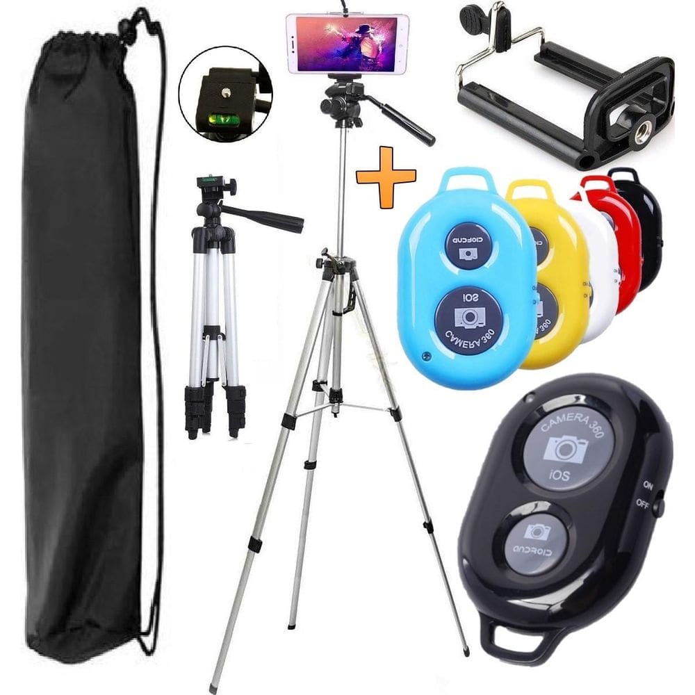 Tripé Câmera Suporte Celular Telescópio Pedestal
