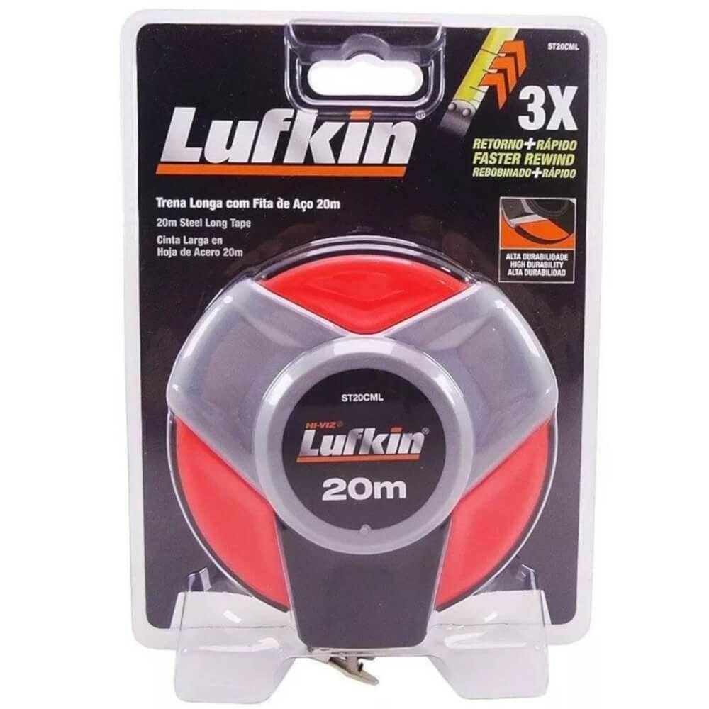 Trena Longa De Aço 20 Metros - St20cml - Lufkin