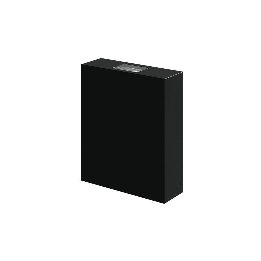 Arandela Stella Wall Plus Led 2 Fachos Fechados Ip65 10w Bivolt Preto - 3000k - Luz Amarela