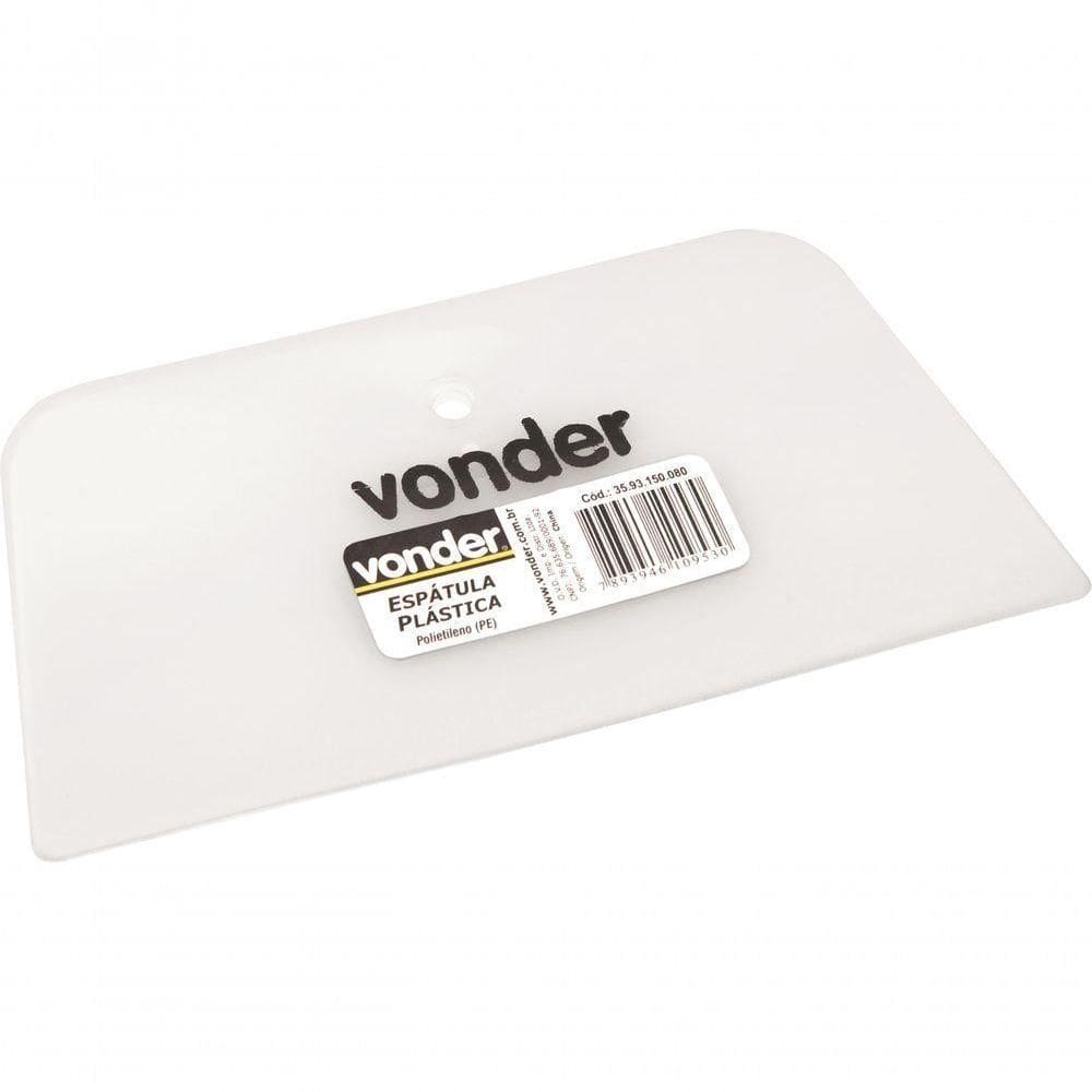 Espátula Plástica 150x80mm Para Massa Vonder