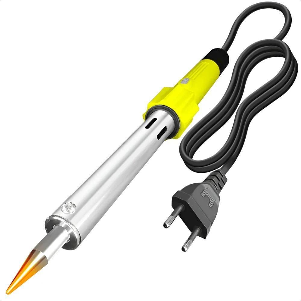 2X Ferro Para Solda Elétrico Profissional 100W Ponta Fina
