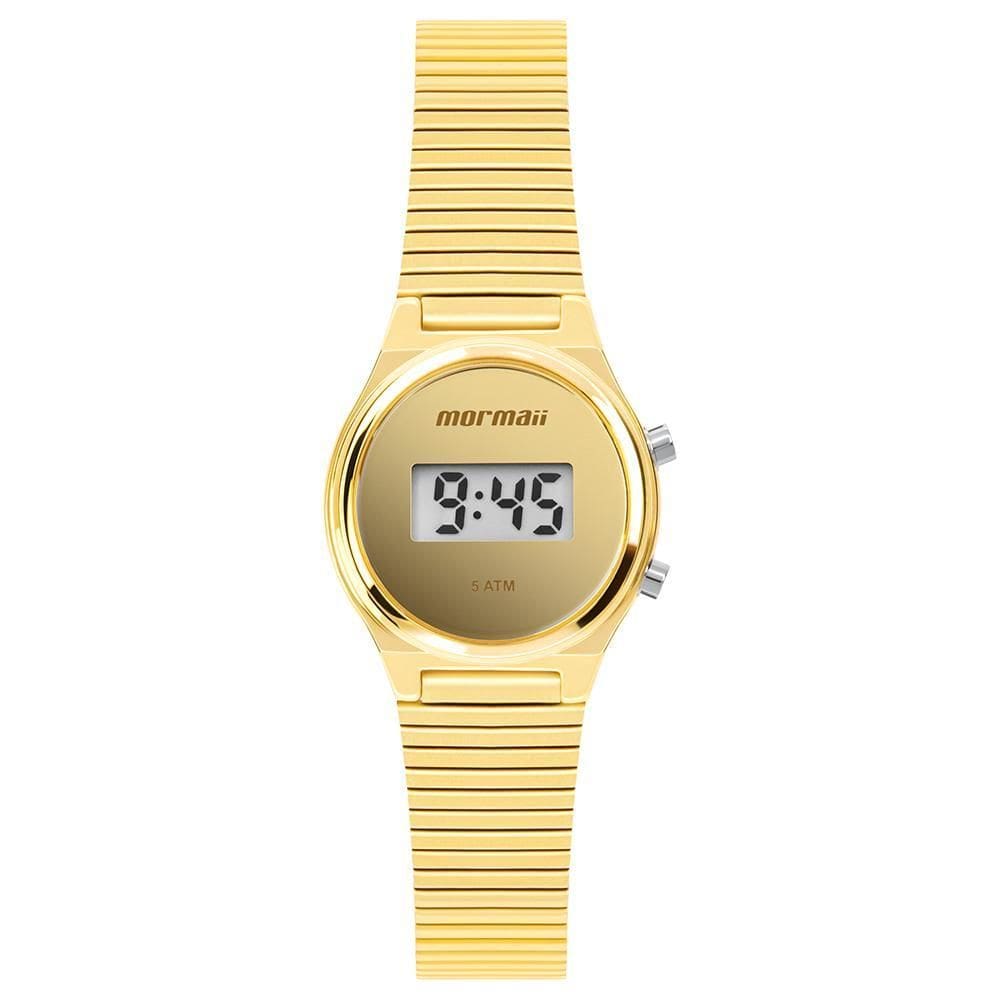 Relógio Mormaii Feminino Vintage Dourado - MOJ8687AC/4D