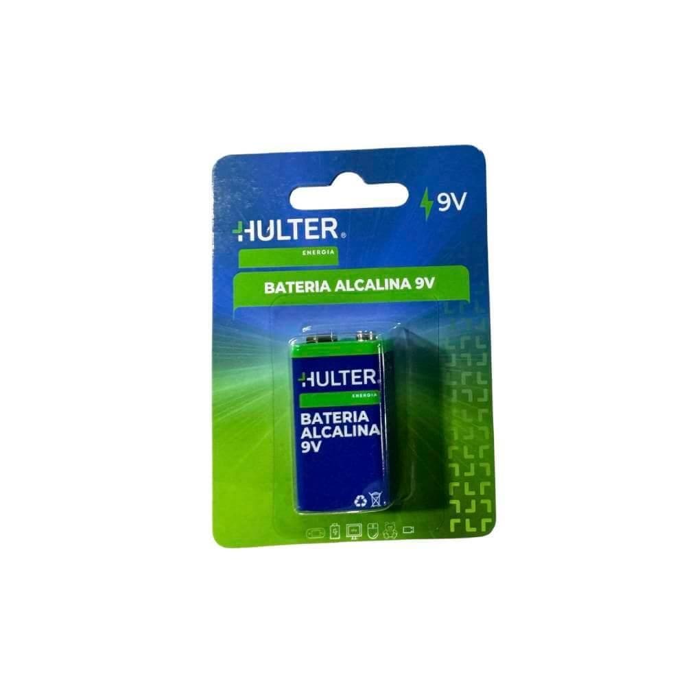 Bateria Hulter Alcalina 9V Blister HT1BATERIA-9VF