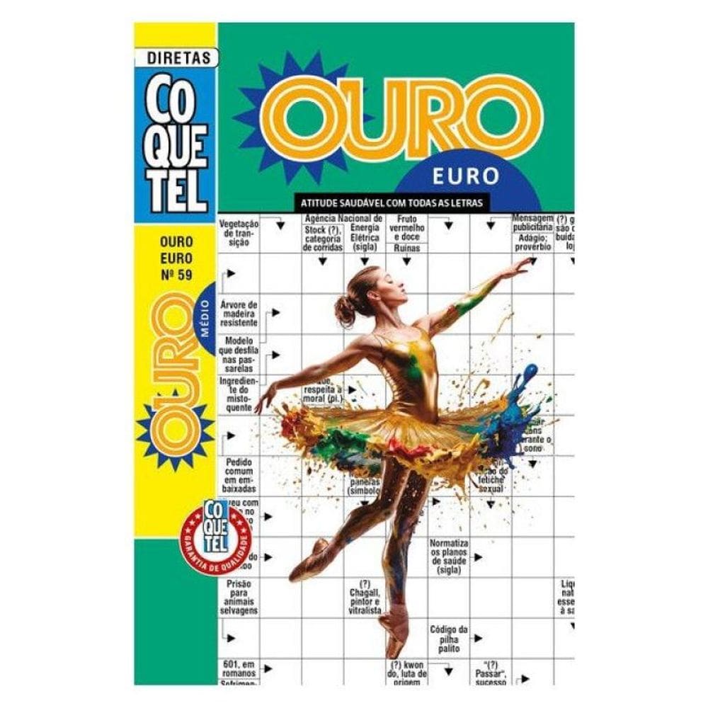 Palavras-Cruzadas Diretas Coquetel Ouro Euro 59