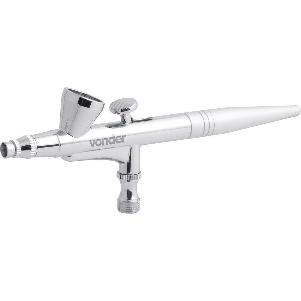 Aerógrafo Com Minicompressor 10 Peças - Vonder