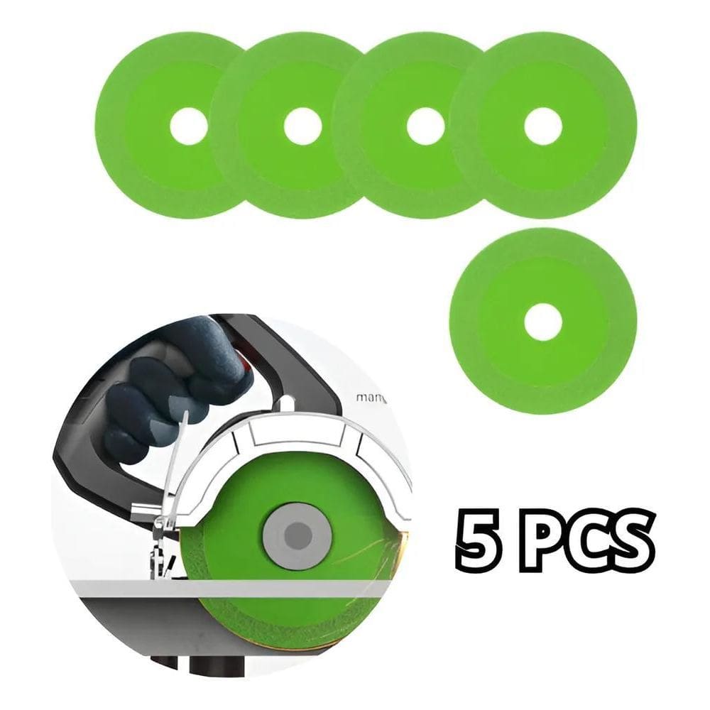 5 Discos De Corte De Vidro, Espelho E Porcelanato 100Mm Cor