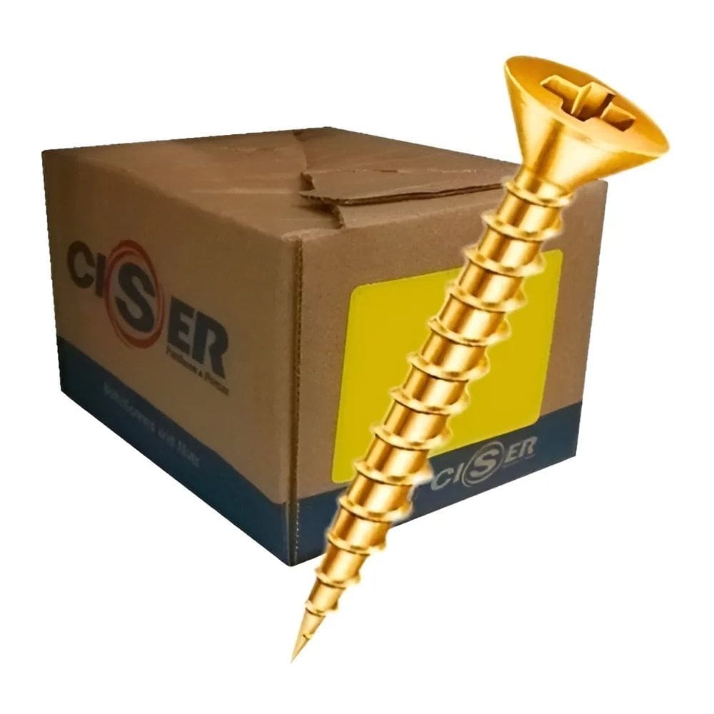 Parafuso Cabeça Chata Philips 4,5x20mm 500 Unidades - Ciser