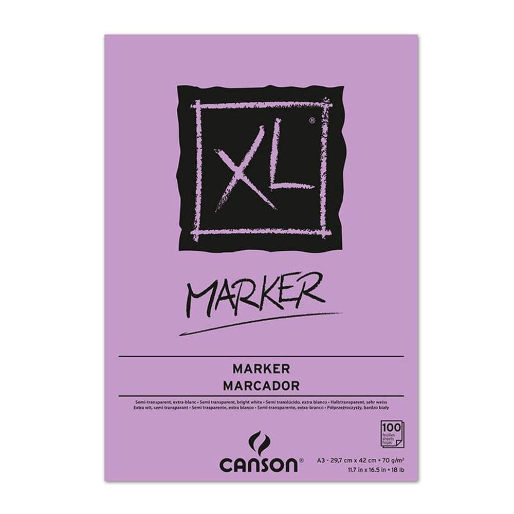 Bloco Marker A3 com 100 folhas Canson