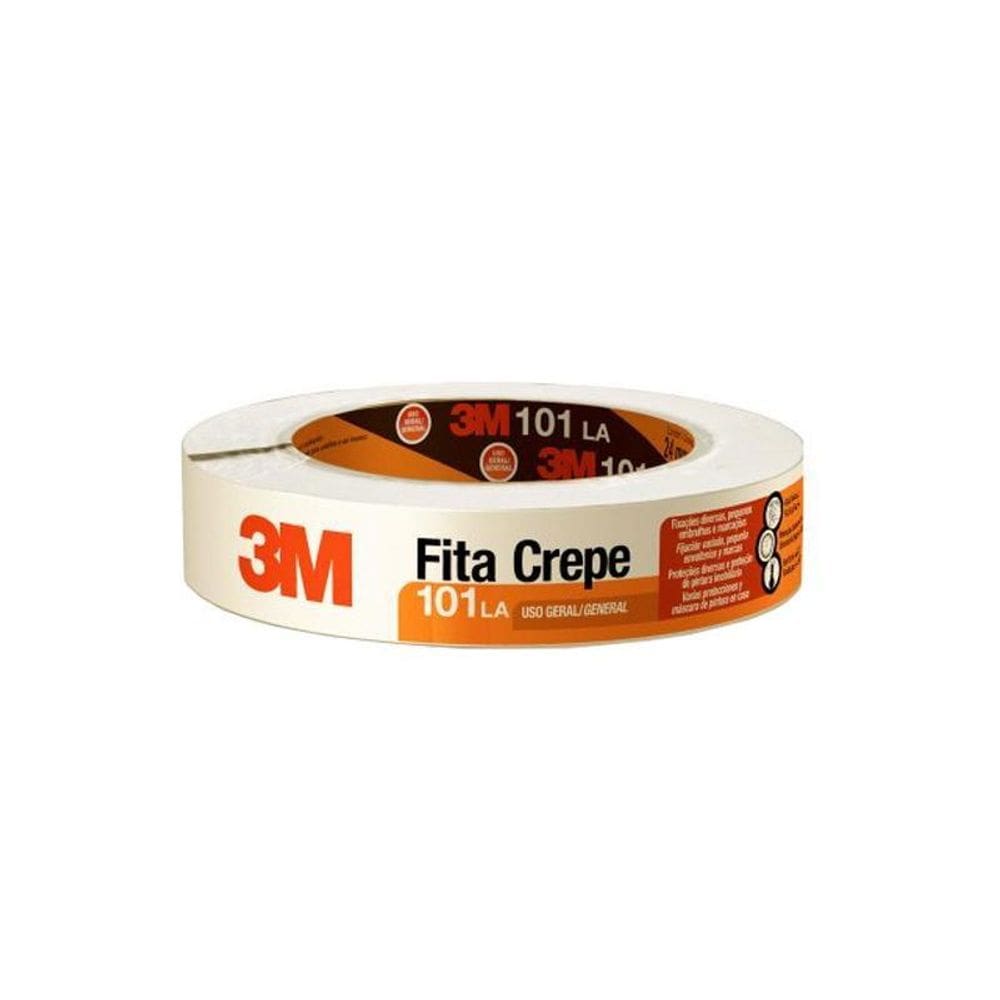 Fita crepe 18mmx50m 101LA 3M