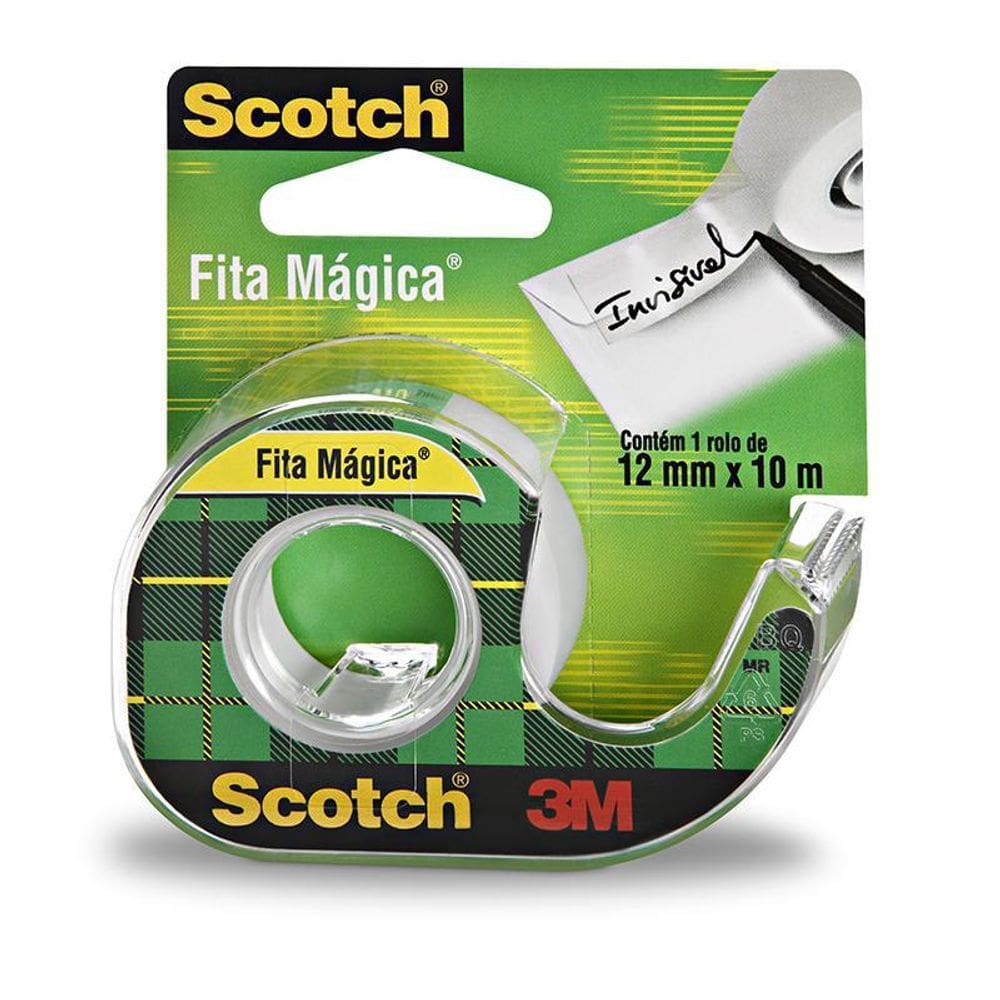 Fita mágica com aparelho 12mmx10m 810 3M