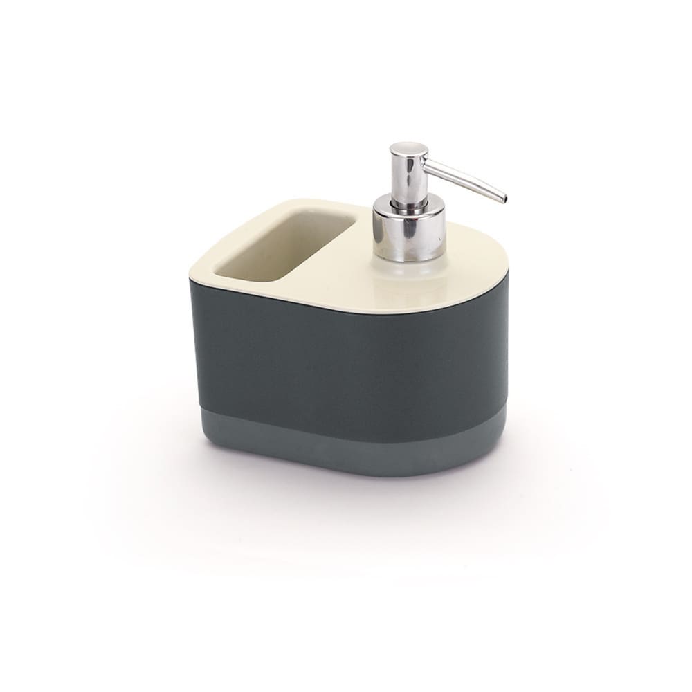 Organizador De Pia Detergente Bucha Branco/Cinza 5054 Arthi