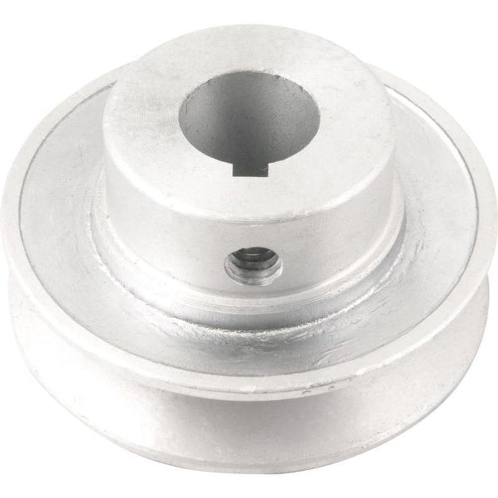 Polia Alumínio 1 Canal Perfil A 70mm Com Furo 3-4” Vonder