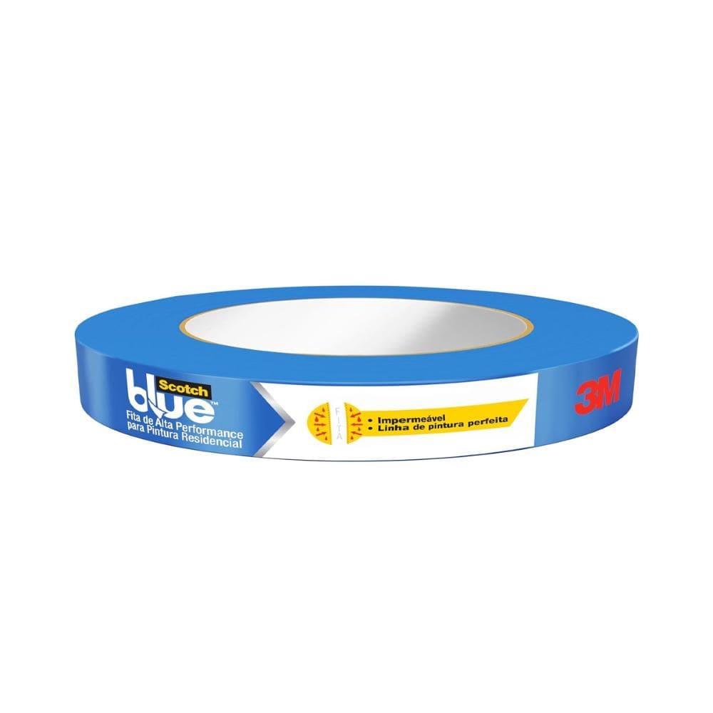 Fita crepe 18mmX50m - 2090 Blue Tape - 3M