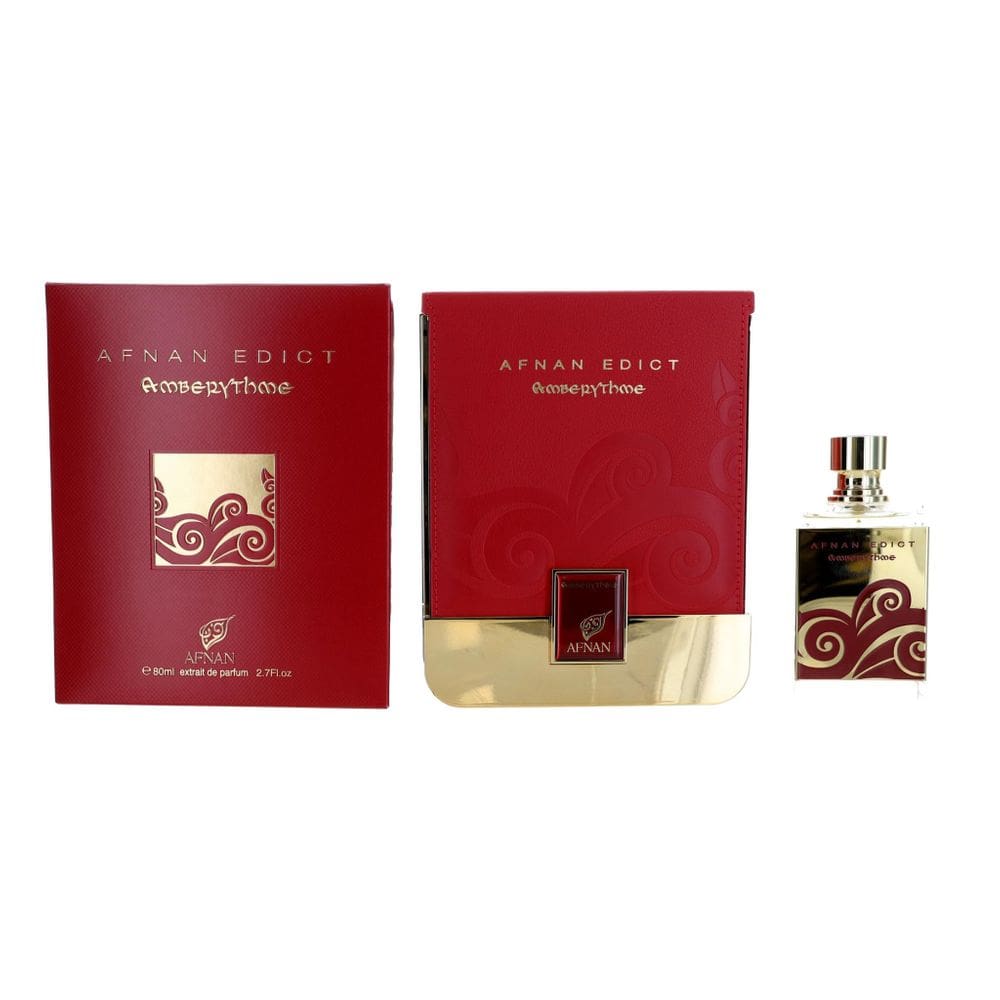 Perfume Afnan Edict Amberythme Extrait De Parfum 80 ml unissex