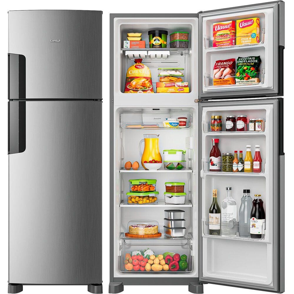 Geladeira Consul 377 Litros Frost Free Duplex - CRM44MK