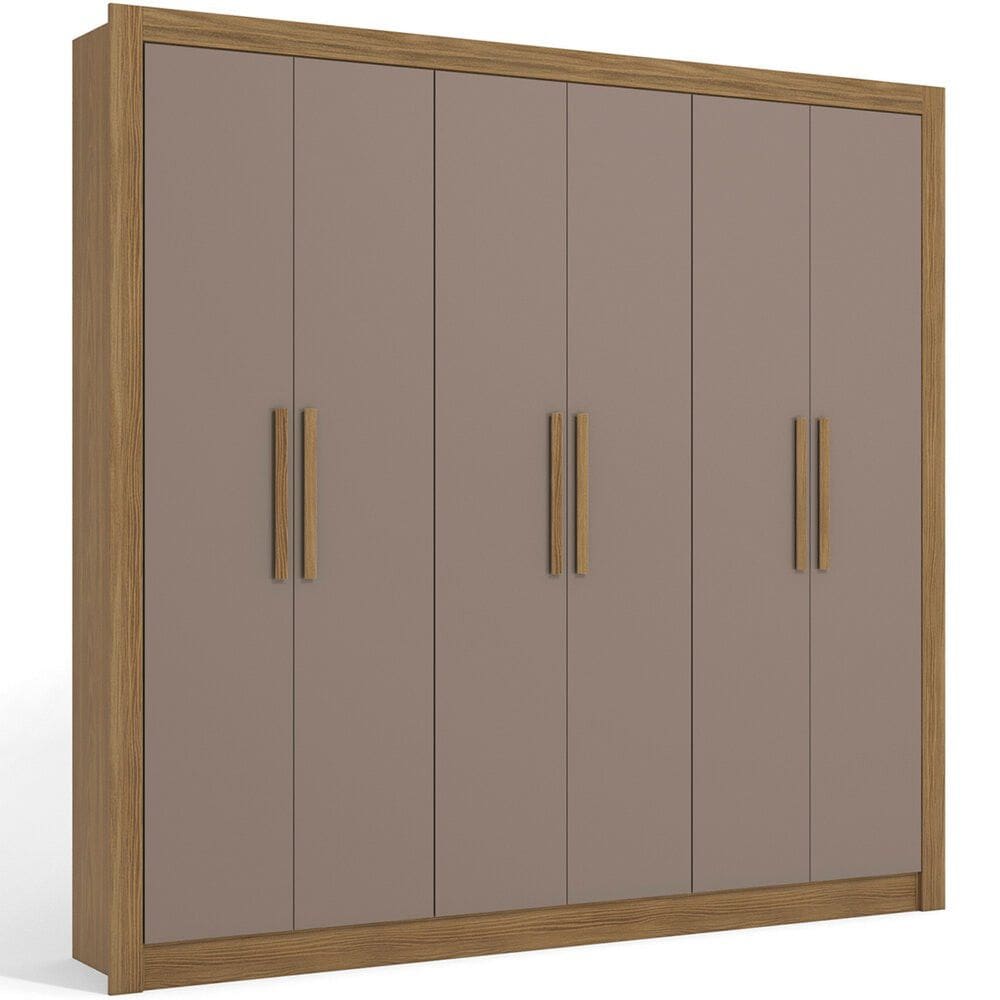 Guarda Roupa 6 Portas 2 Gavetas M569 Kappesberg