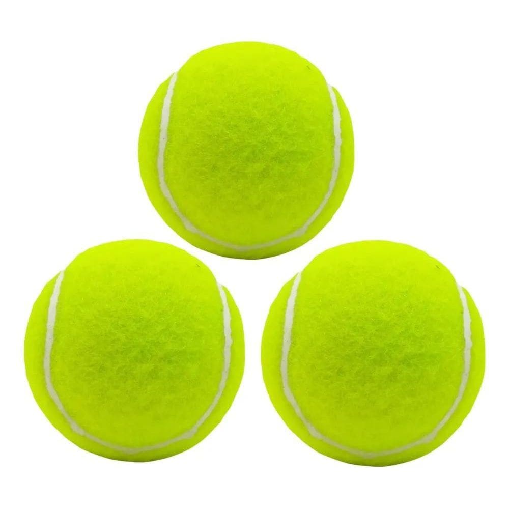 2X Kit Bolas De Tênis Amador Tradicional Tubo Com 3 Bolinh