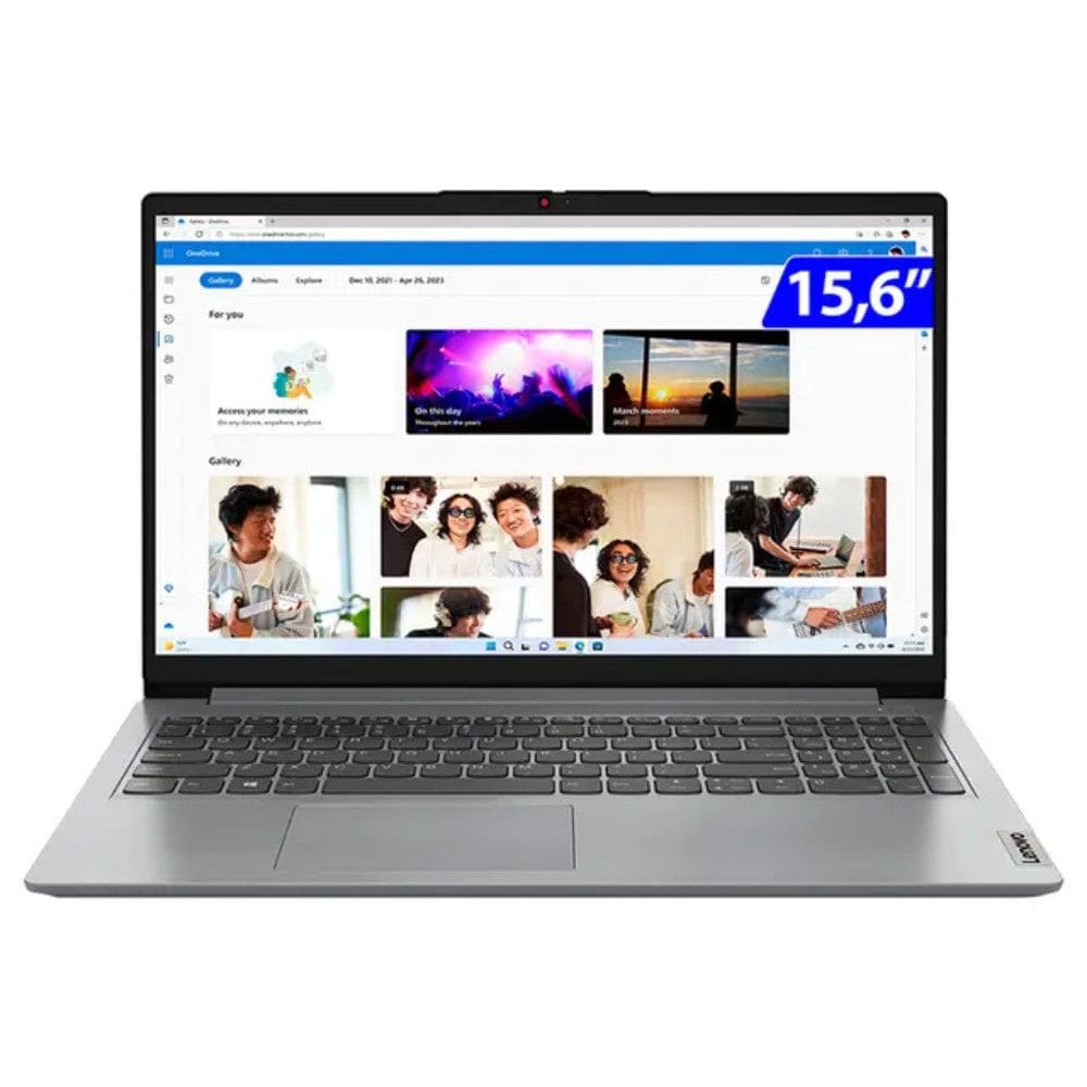 Notebook Lenovo IdeaPad 1i i3 W11 8GB 256GB SSD 15.6 83QJ0001BO