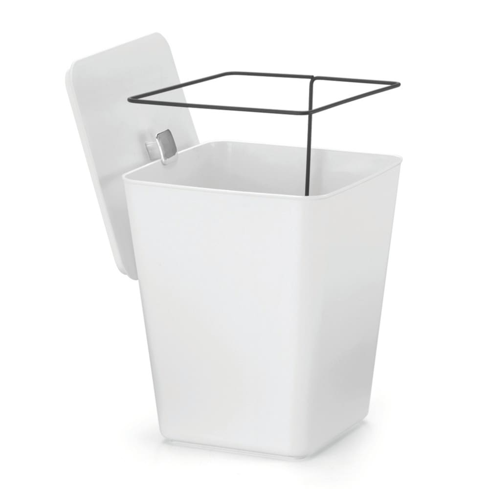Lixeira Quadrada Branca Aramado Interno 7LTC 5090 Arthi