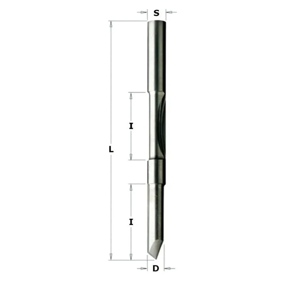 Fresa De Widea Para Cortar E Furar 6x18+18mm Cmt - 71606111