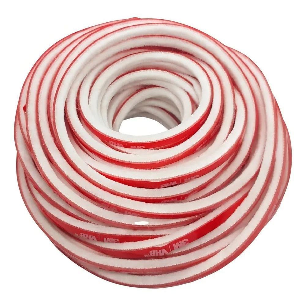 Veda Fresta Escova 3M Vedação Janela Porta 5X7 10 Metros Cor