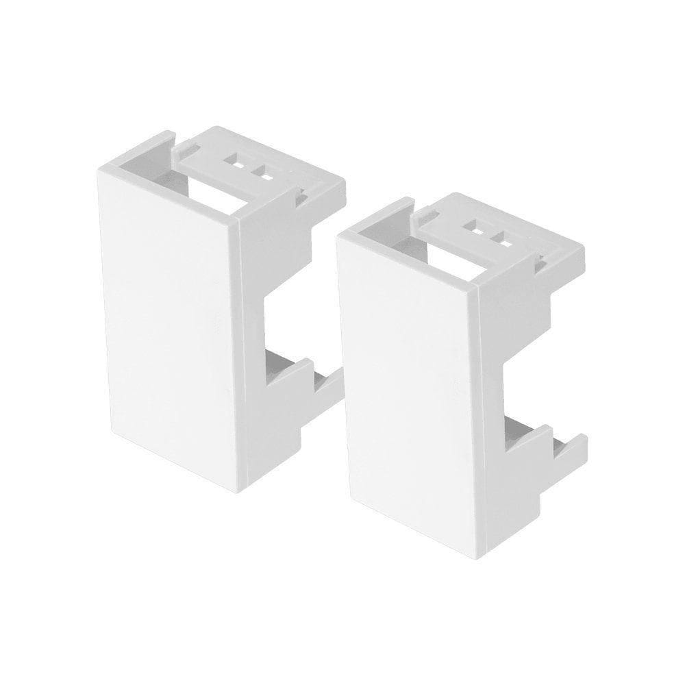 Módulo Cego Fame Modulare / Evidence / Blanc+ 2 Unidades Branco