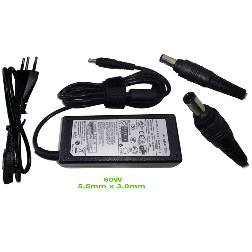 Fonte Carregador NBC Compativel Para Notebook Samsung Sadp-60fh Ad-6019s 19v sm1510