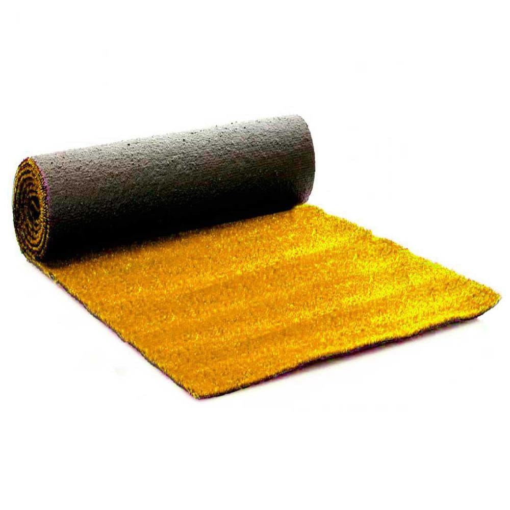Grama Sintética Fit Ecograss Amarela 12Mm - 2X0,50M 1M