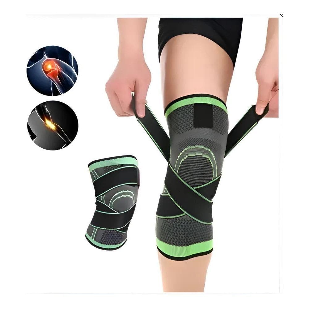 2X Joelheira Tensor Protetora Joelho Ciclismo Alívio Dor C