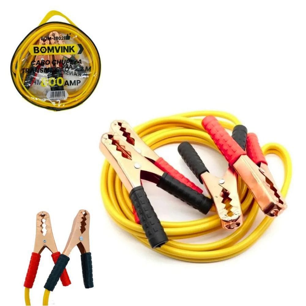 Cabo De Partida 800A Com Fios Super Grossos