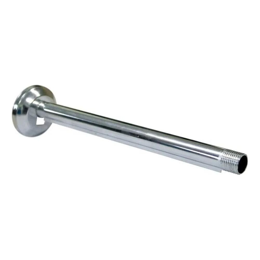 2X Cano Tubo Braço Haste Chuveiro 40Cm Reforçado De Alumín